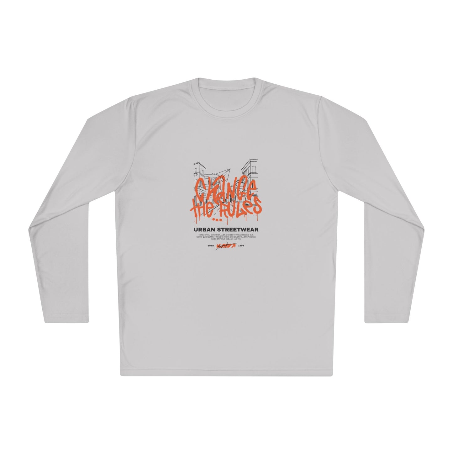 Men's Long Sleeve Tee - Climb the Rules - Clix Bazaar