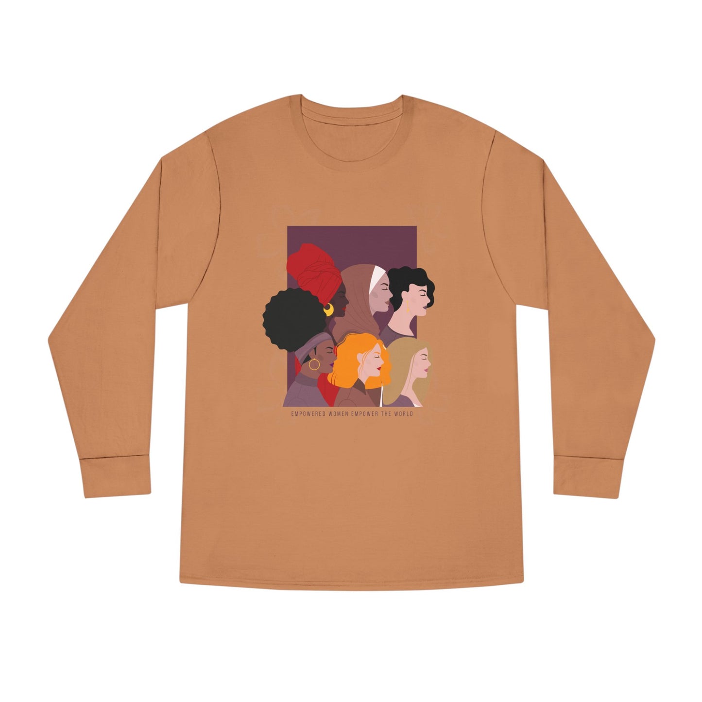 Women's Long Sleeve Crewneck Tee - Clix Bazaar