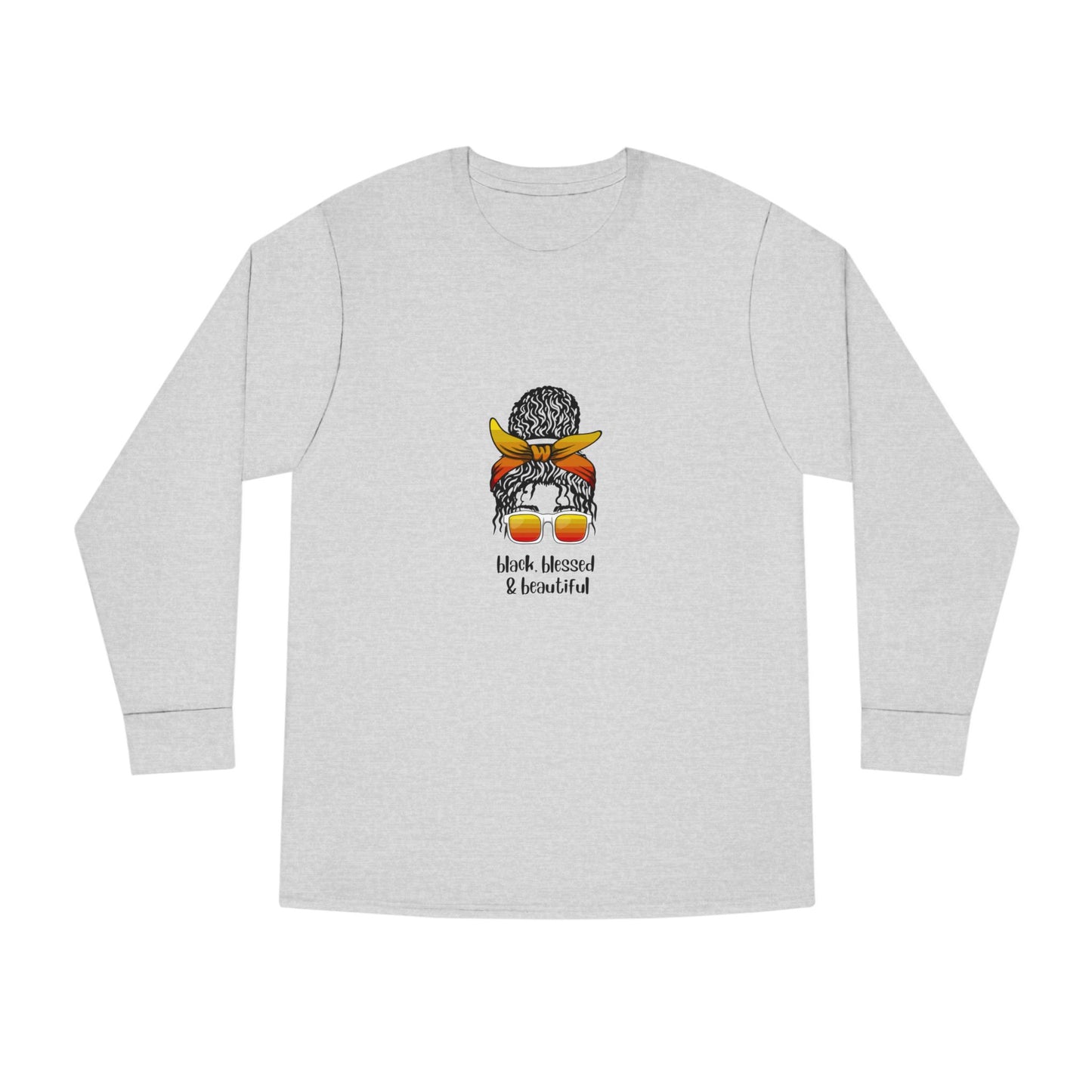 Women's Long Sleeve Crewneck Tee - Clix Bazaar