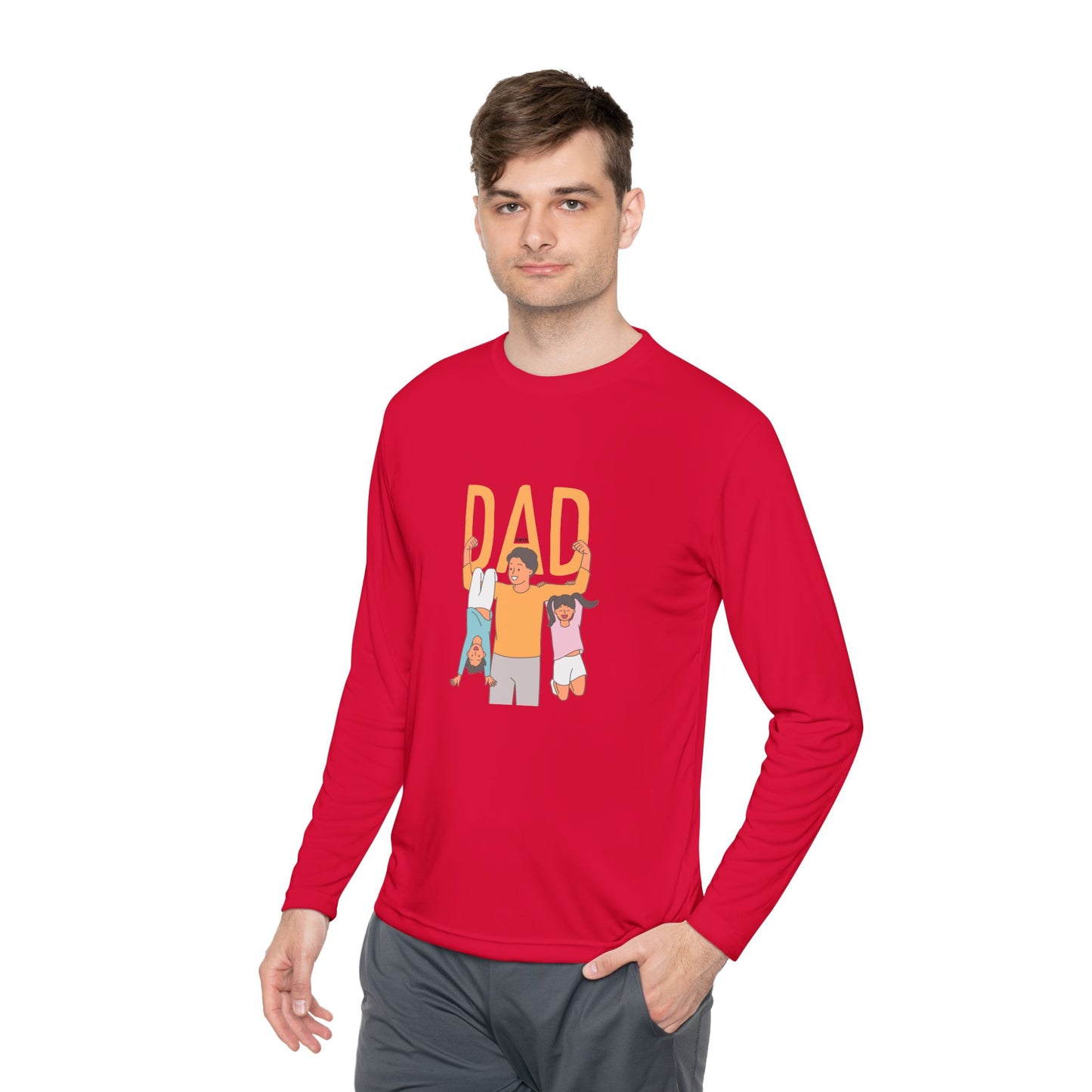 Men's Long Sleeve Tee - Perfect Gift for Father's Day and Family Celebrations - Clix Bazaar