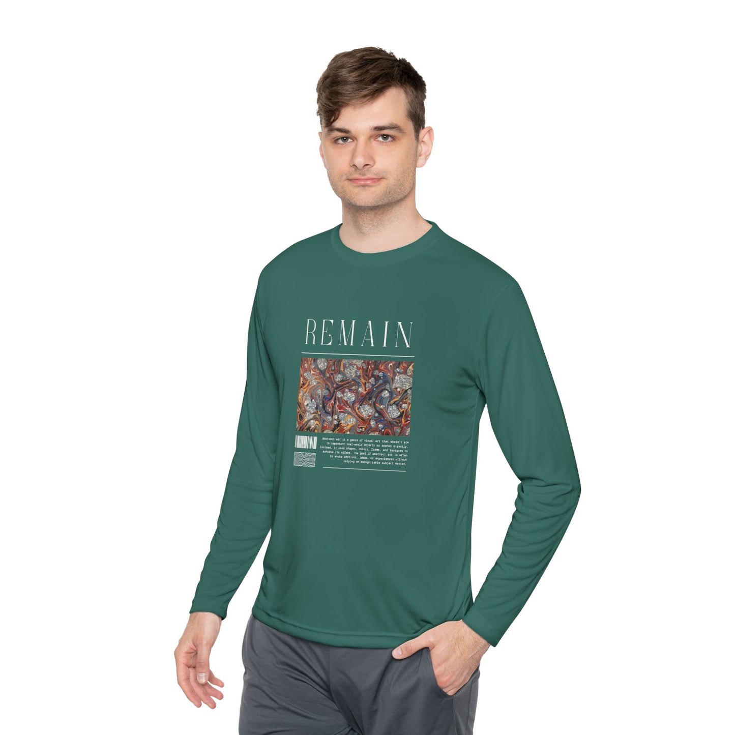 Men's Long Sleeve Tee - Comfortable Casual Wear for Art Lovers - Clix Bazaar