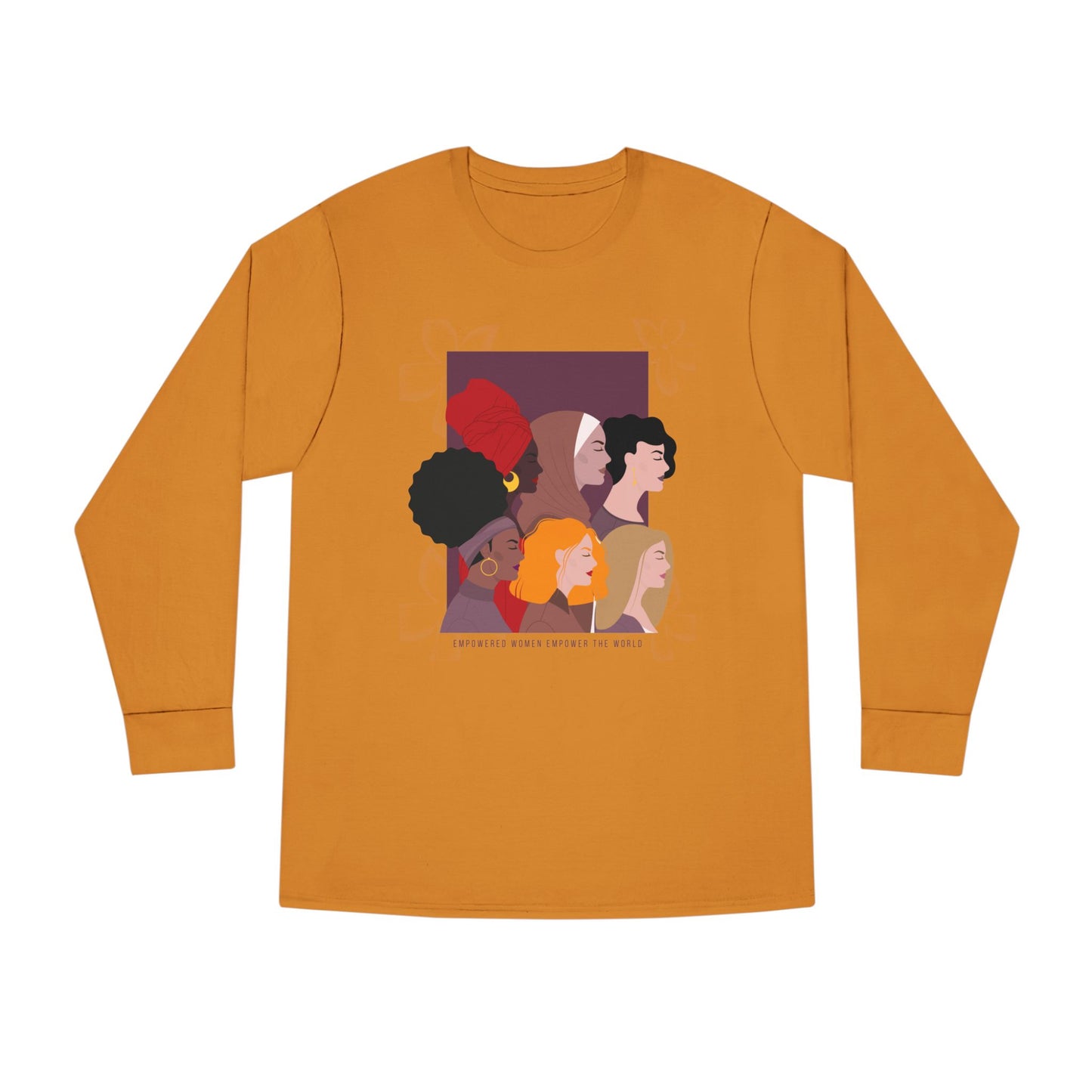 Women's Long Sleeve Crewneck Tee - Clix Bazaar