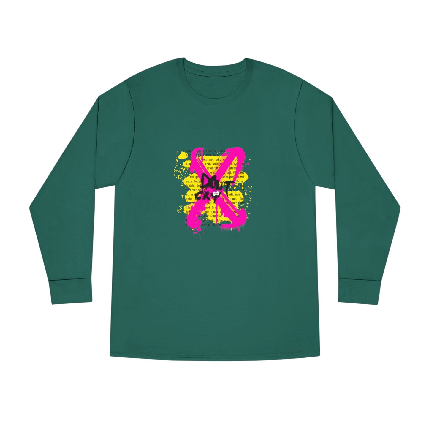 Women's Long Sleeve Crewneck Tee - Clix Bazaar