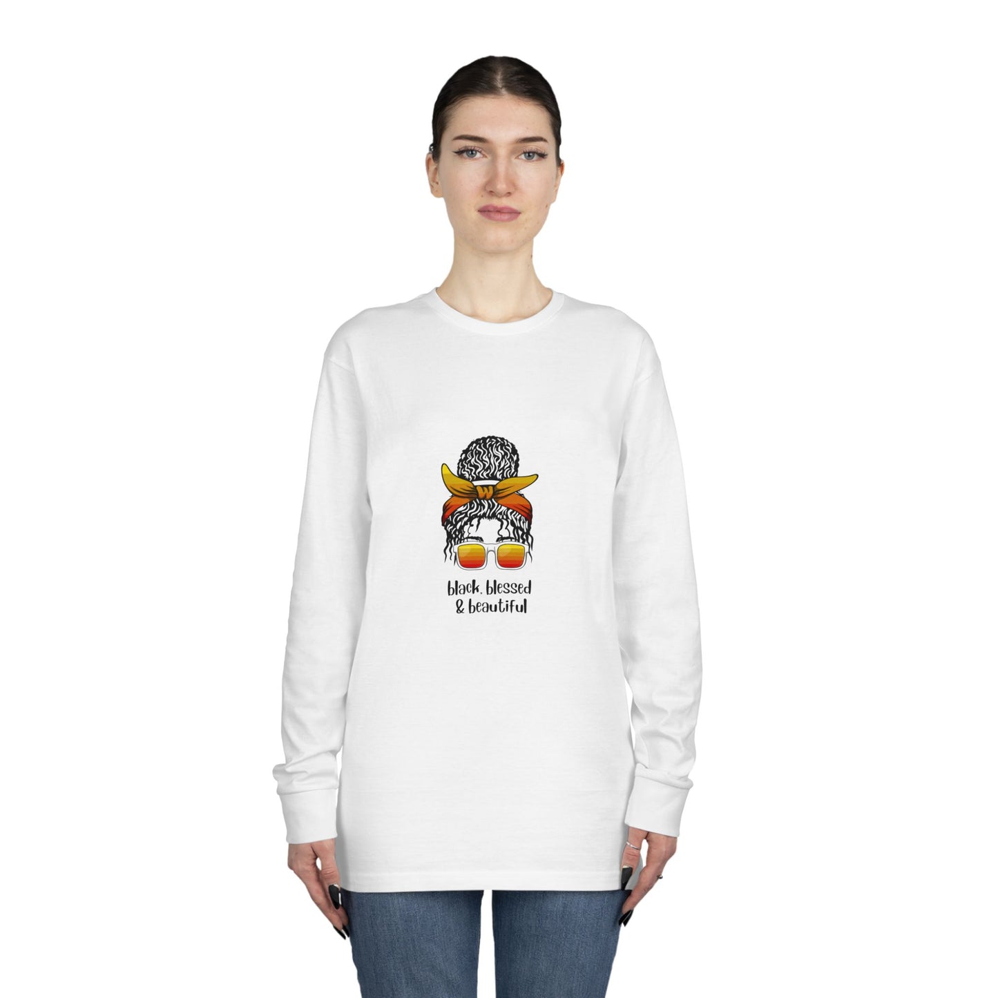 Women's Long Sleeve Crewneck Tee - Clix Bazaar