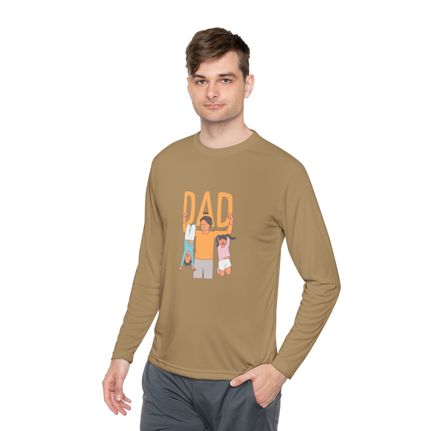 Men's Long Sleeve Tee - Perfect Gift for Father's Day and Family Celebrations - Clix Bazaar