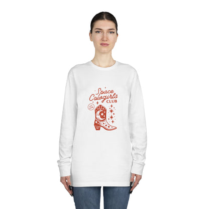 Women's Long Sleeve Crewneck Tee - Clix Bazaar