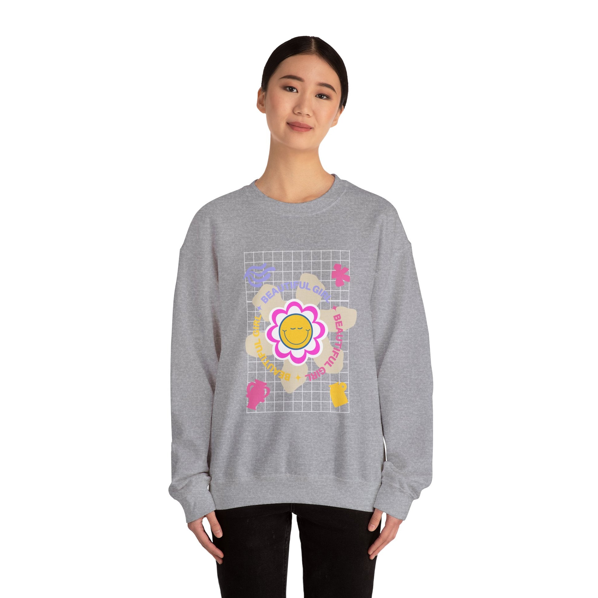 Women's Heavy Blend™ Crewneck Sweatshirt - Clix Bazaar