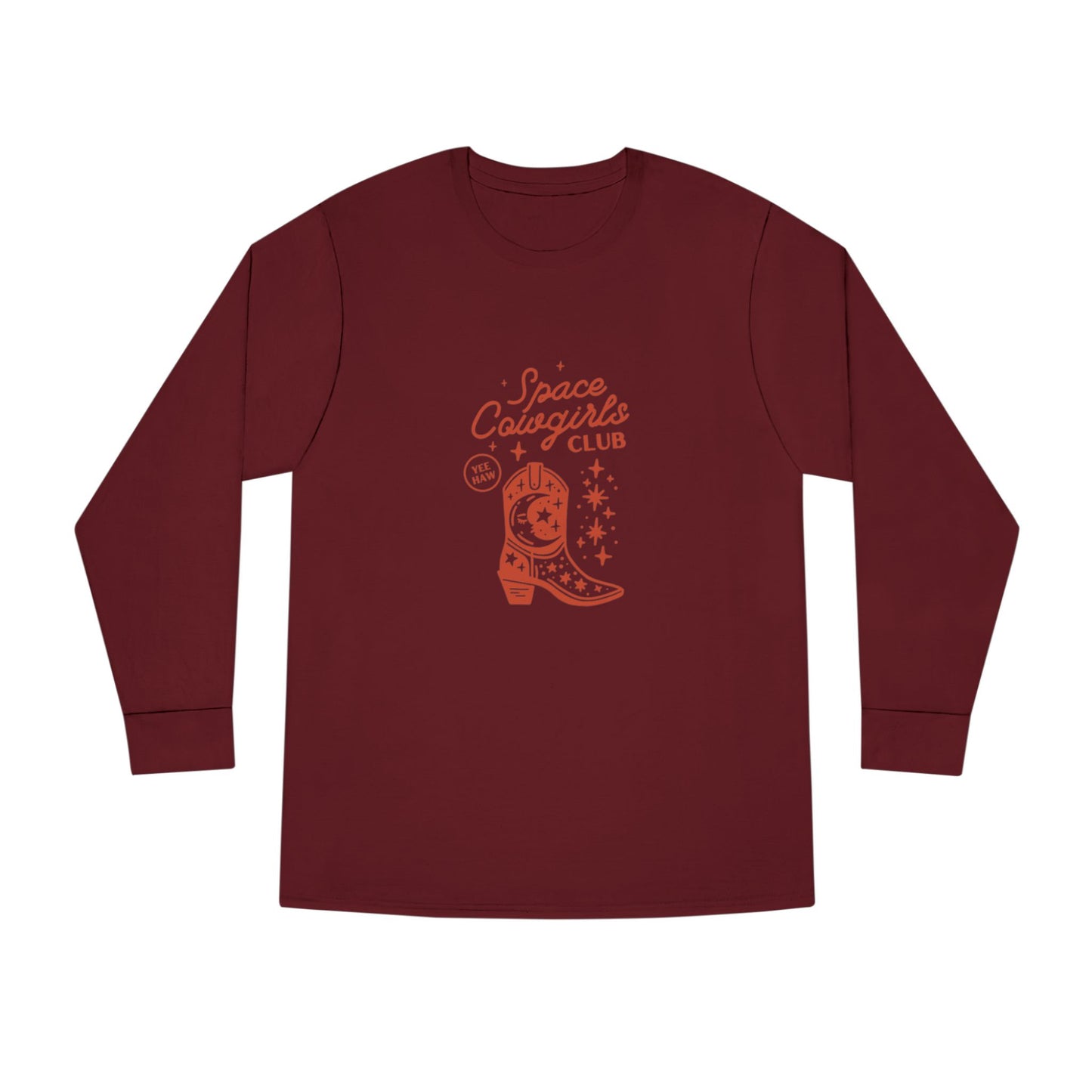 Women's Long Sleeve Crewneck Tee - Clix Bazaar