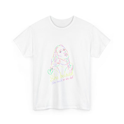 Women's Heavy Cotton Tee - Clix Bazaar