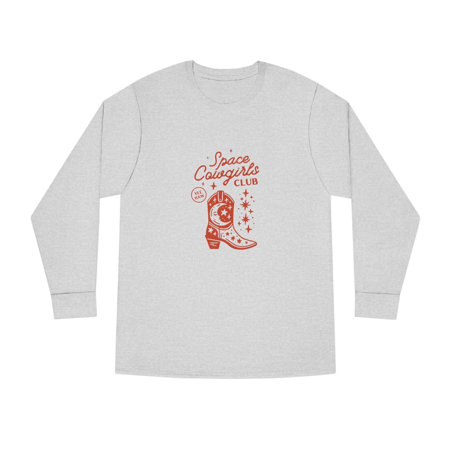 Women's Long Sleeve Crewneck Tee - Clix Bazaar