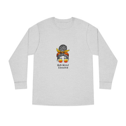 Women's Long Sleeve Crewneck Tee - Clix Bazaar