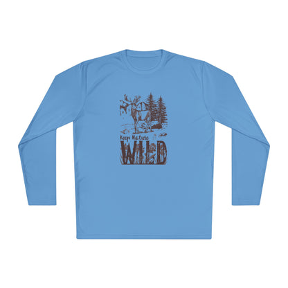 Men's Long Sleeve Tee - 'Keep Nature Wild' - Clix Bazaar