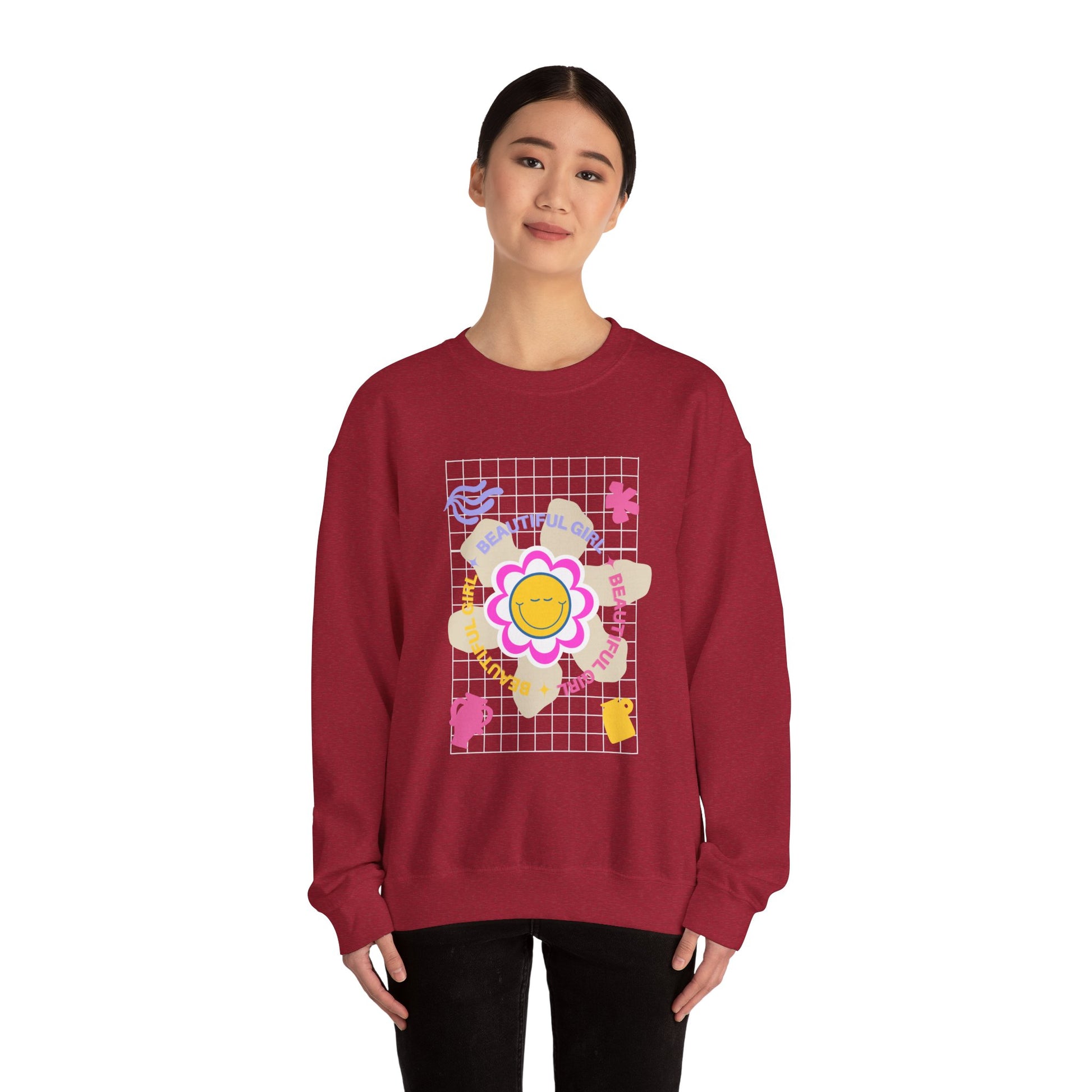 Women's Heavy Blend™ Crewneck Sweatshirt - Clix Bazaar