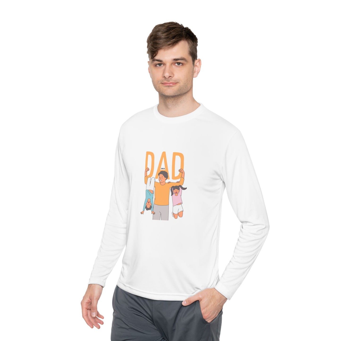 Men's Long Sleeve Tee - Perfect Gift for Father's Day and Family Celebrations - Clix Bazaar