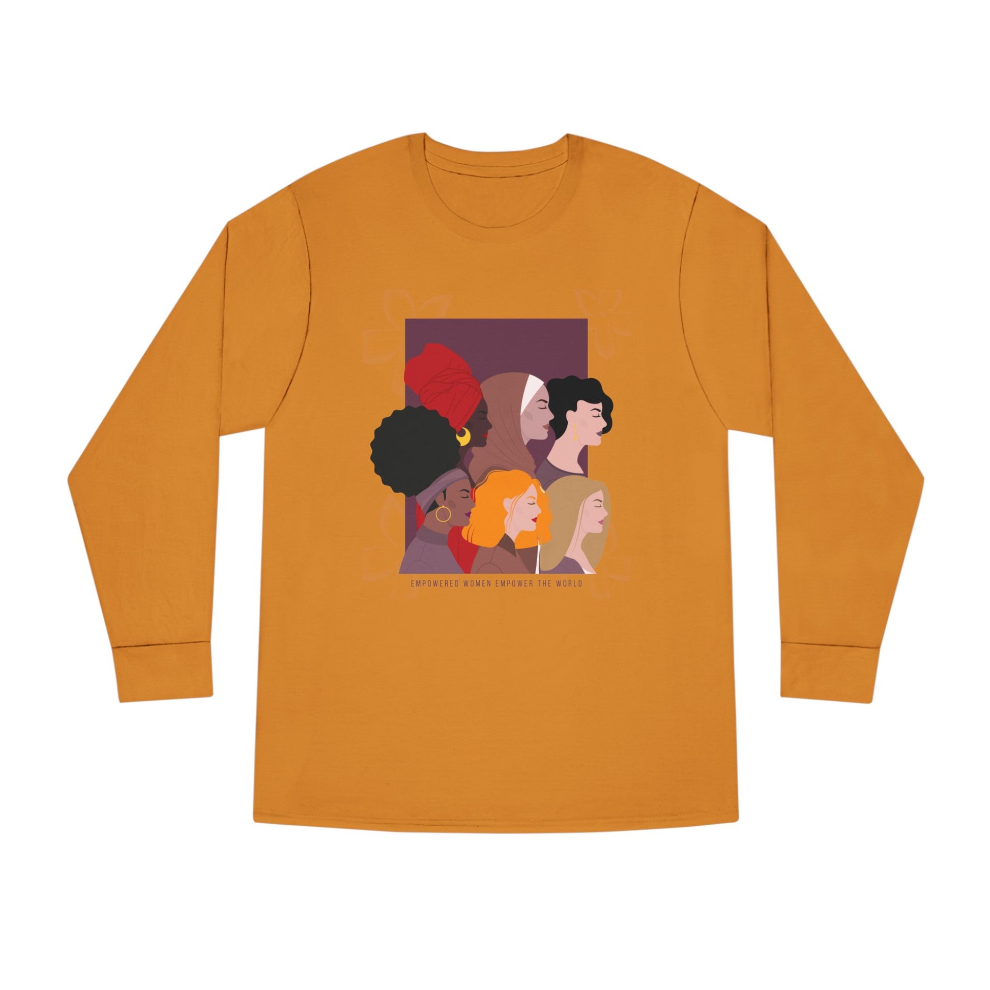Women's Long Sleeve Crewneck Tee - Clix Bazaar