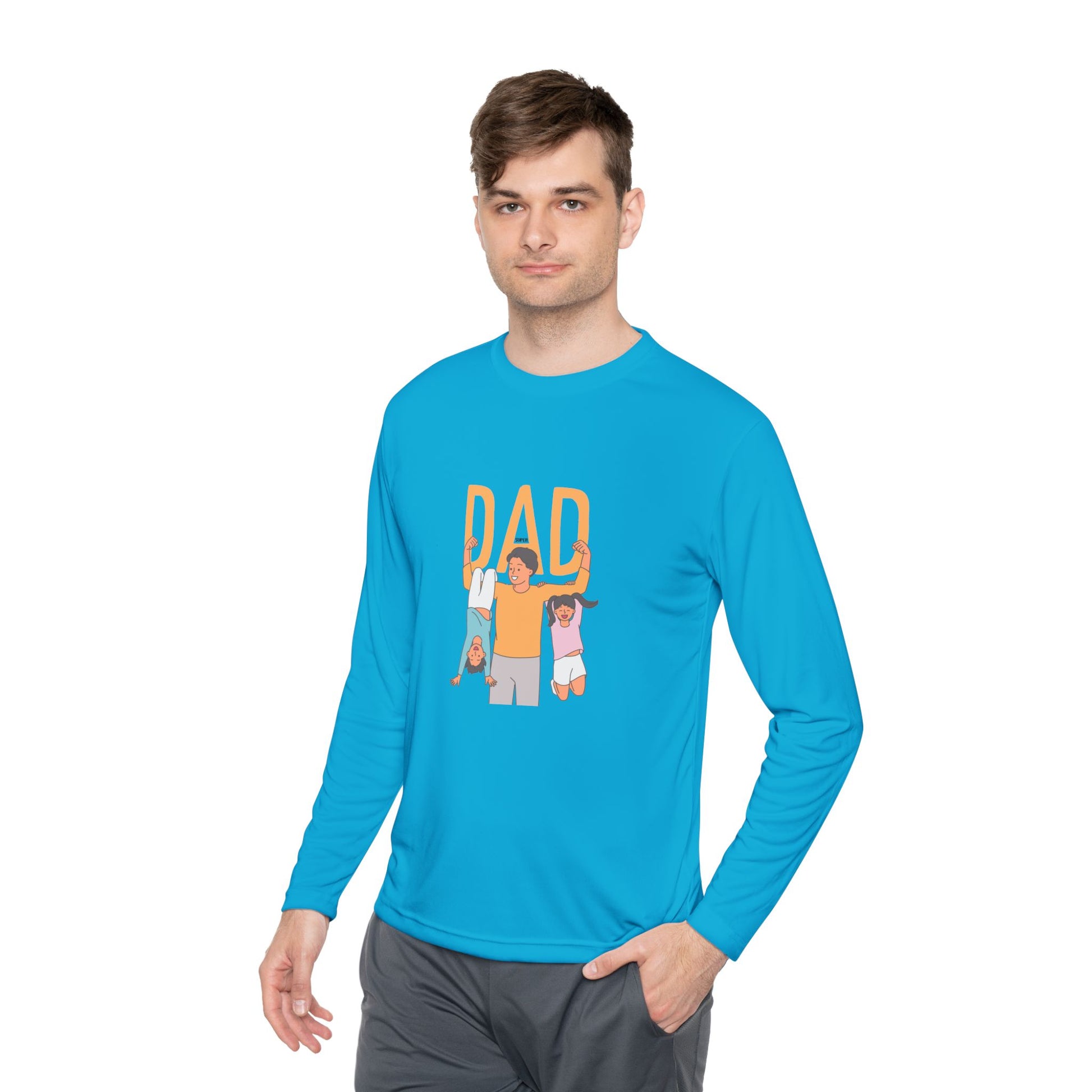 Men's Long Sleeve Tee - Perfect Gift for Father's Day and Family Celebrations - Clix Bazaar