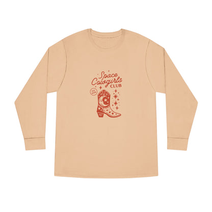 Women's Long Sleeve Crewneck Tee - Clix Bazaar