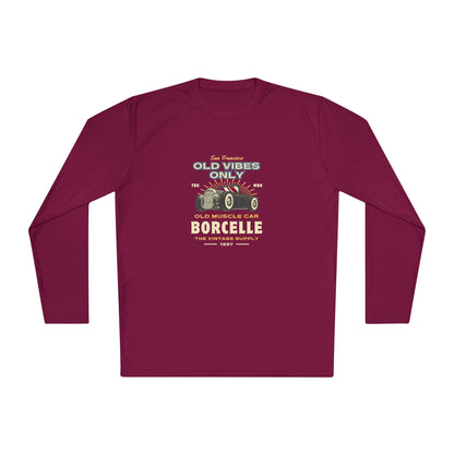 Men's Long Sleeve Tee - Vintage Muscle Car Design - Clix Bazaar