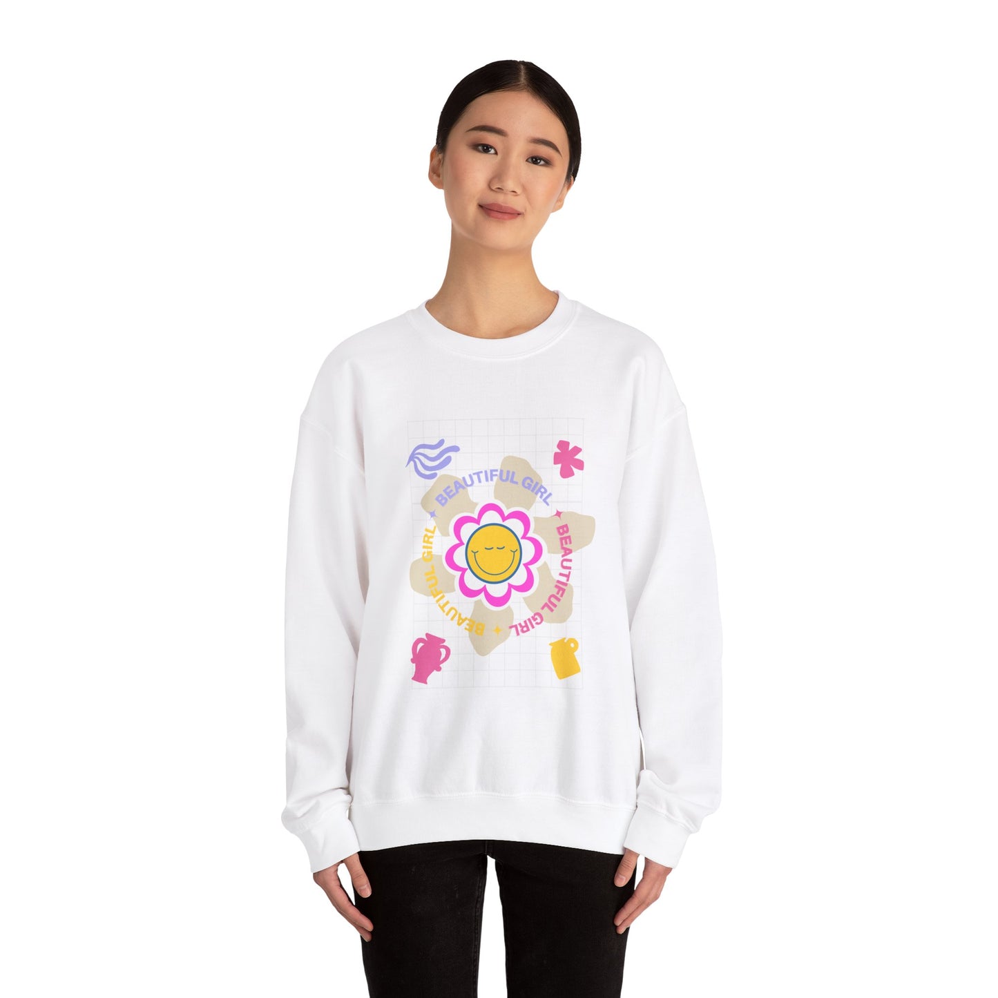 Women's Heavy Blend™ Crewneck Sweatshirt - Clix Bazaar