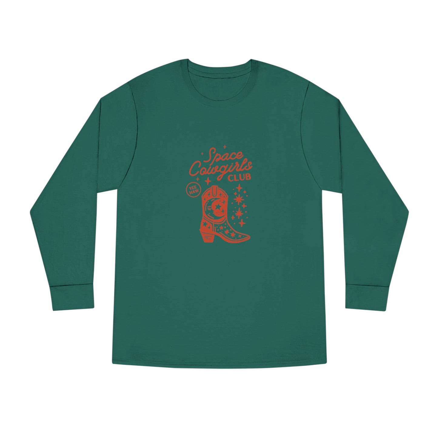 Women's Long Sleeve Crewneck Tee - Clix Bazaar