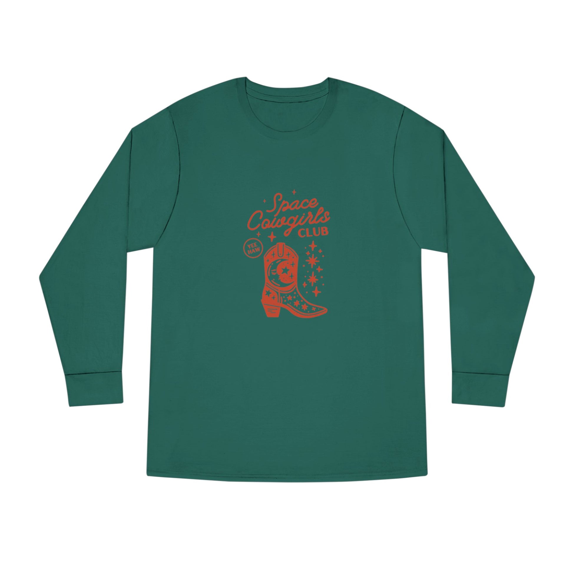 Women's Long Sleeve Crewneck Tee - Clix Bazaar