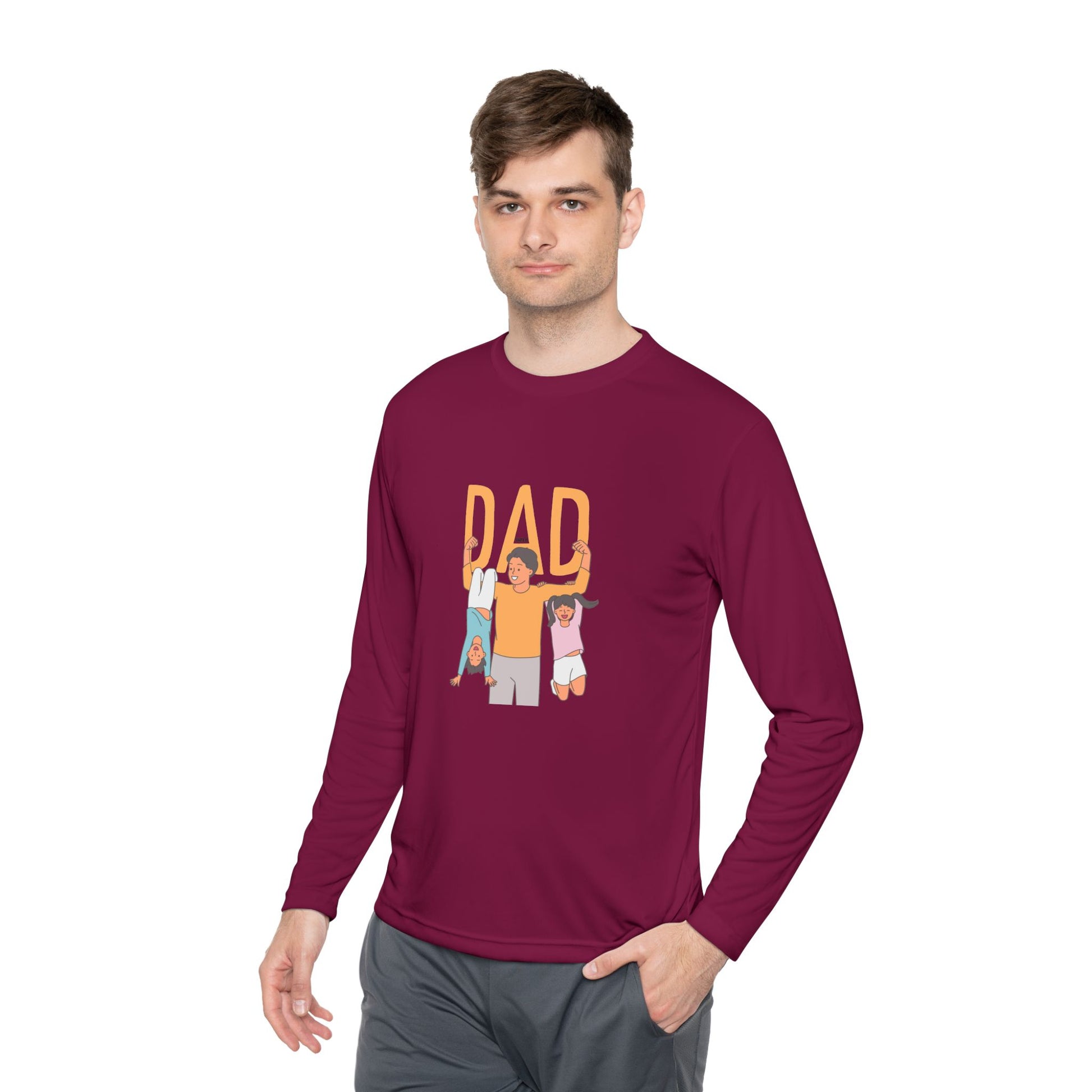 Men's Long Sleeve Tee - Perfect Gift for Father's Day and Family Celebrations - Clix Bazaar