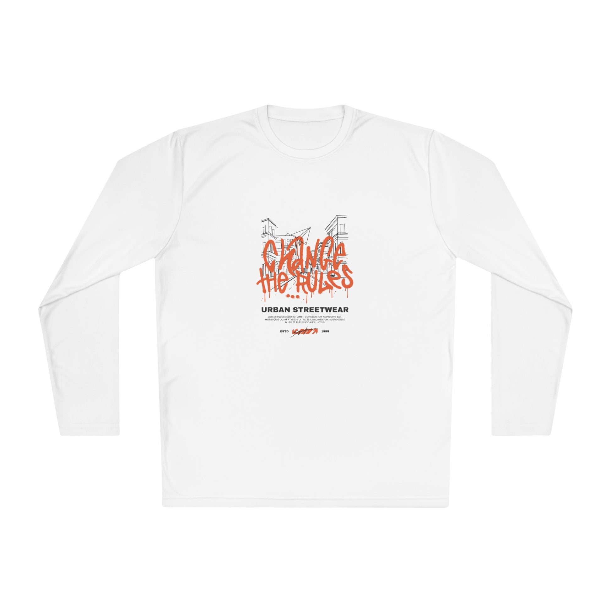 Men's Long Sleeve Tee - Climb the Rules - Clix Bazaar