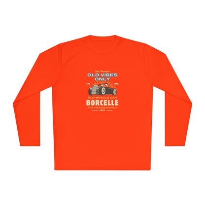 Men's Long Sleeve Tee - Vintage Muscle Car Design - Clix Bazaar