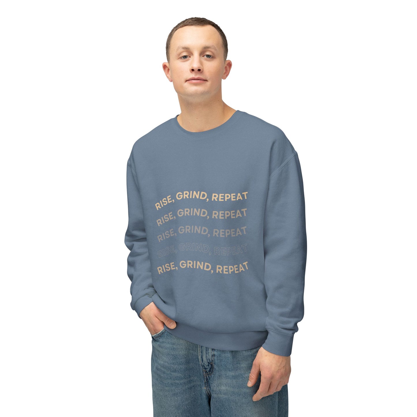 Men's Lightweight Crewneck Sweatshirt - Clix Bazaar