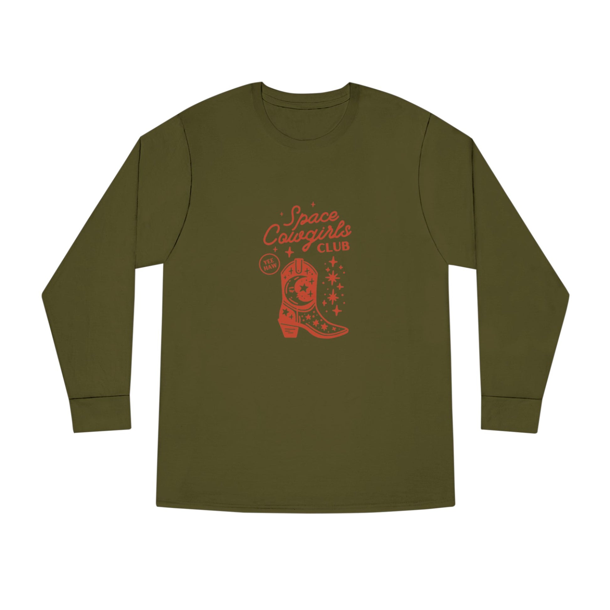 Women's Long Sleeve Crewneck Tee - Clix Bazaar