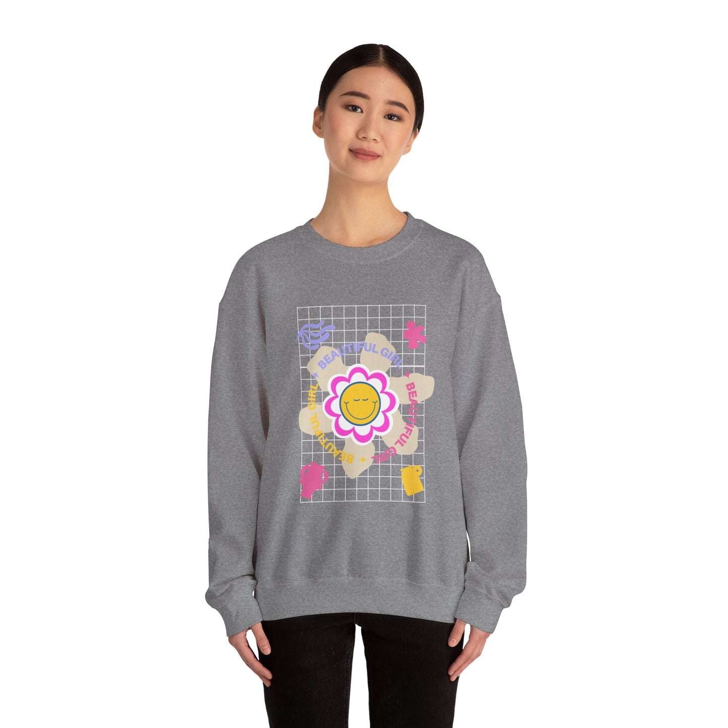 Women's Heavy Blend™ Crewneck Sweatshirt - Clix Bazaar