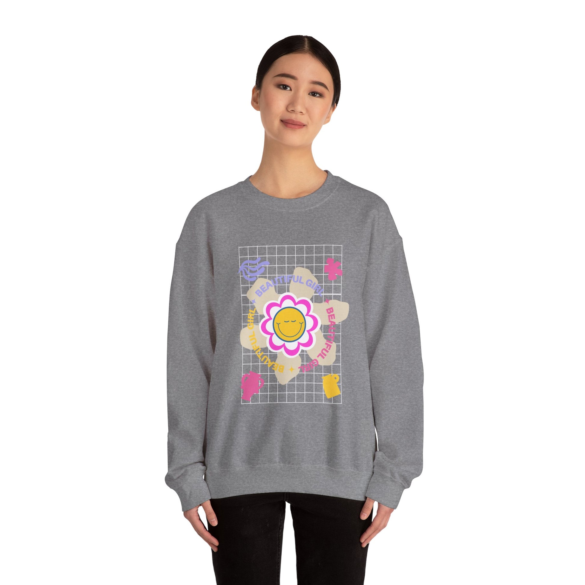 Women's Heavy Blend™ Crewneck Sweatshirt - Clix Bazaar