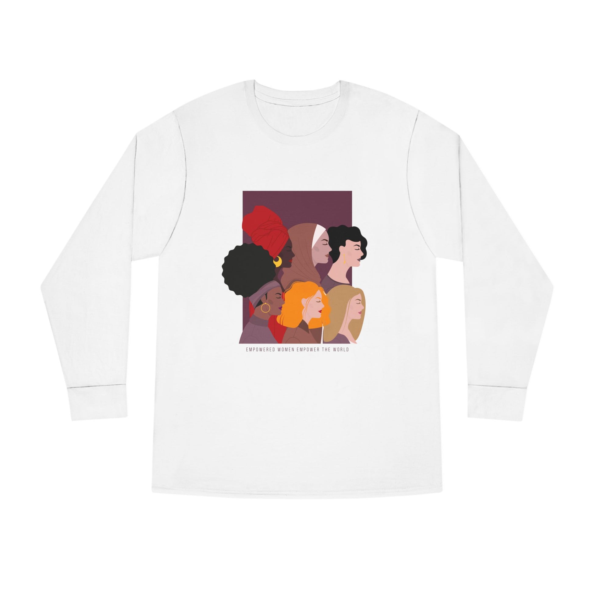 Women's Long Sleeve Crewneck Tee - Clix Bazaar