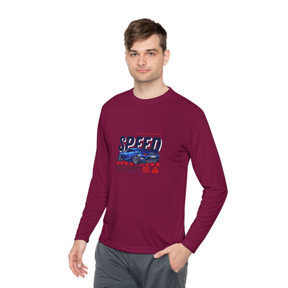 Men's Long Sleeve Tee - Speed Racer Graphic Tee - Clix Bazaar