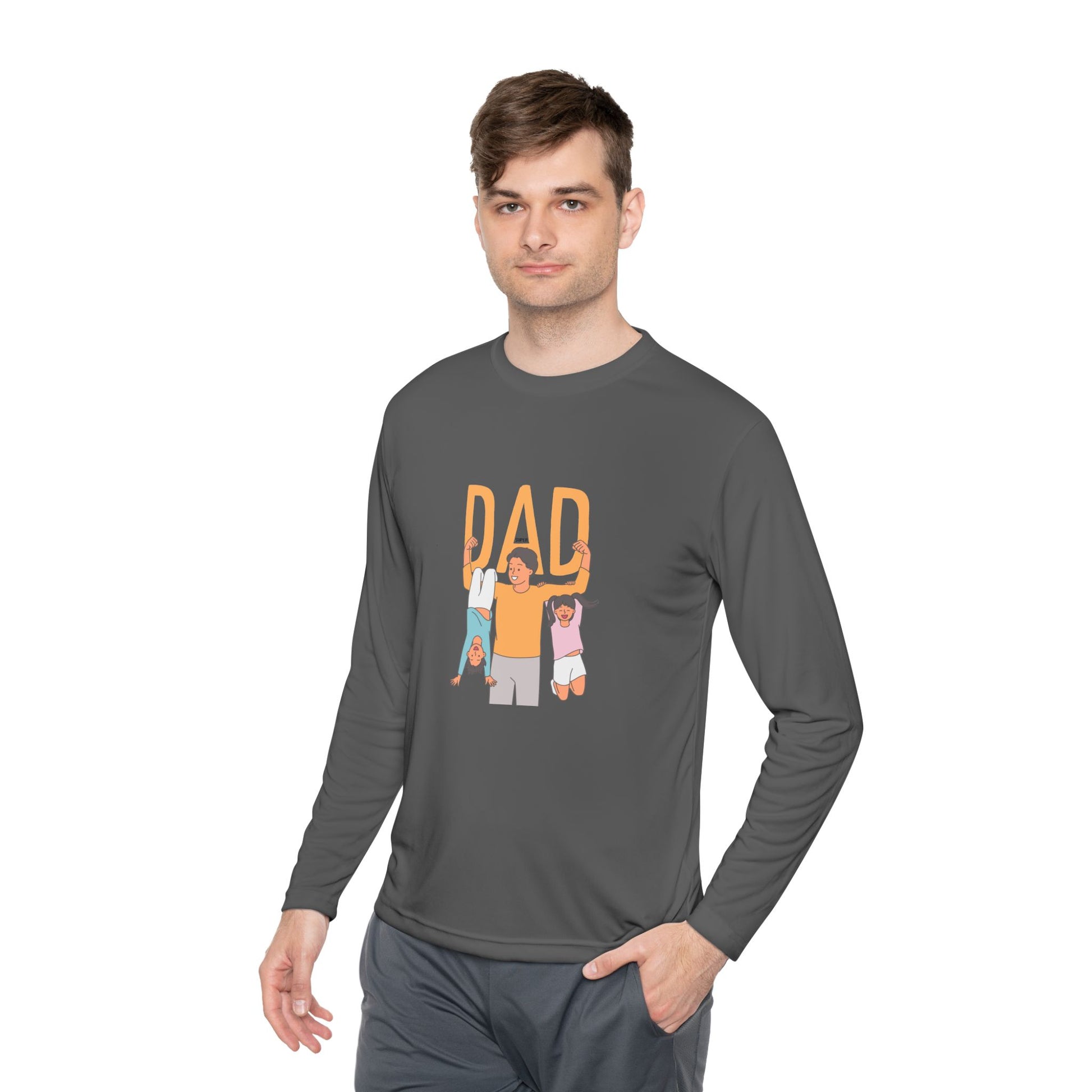 Men's Long Sleeve Tee - Perfect Gift for Father's Day and Family Celebrations - Clix Bazaar