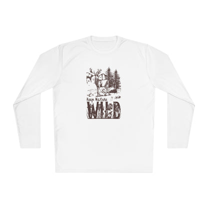 Men's Long Sleeve Tee - 'Keep Nature Wild' - Clix Bazaar