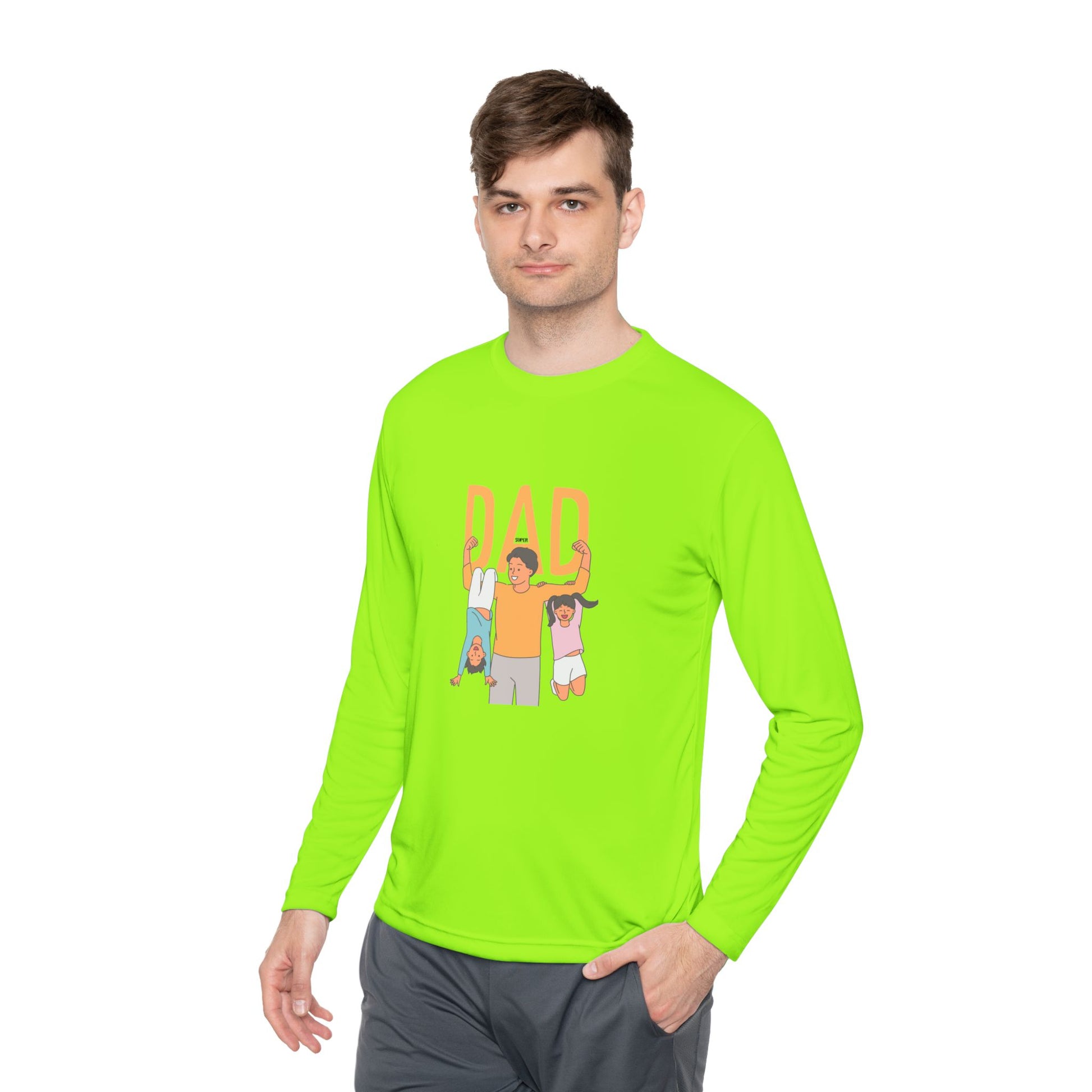 Men's Long Sleeve Tee - Perfect Gift for Father's Day and Family Celebrations - Clix Bazaar