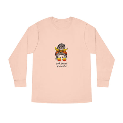 Women's Long Sleeve Crewneck Tee - Clix Bazaar
