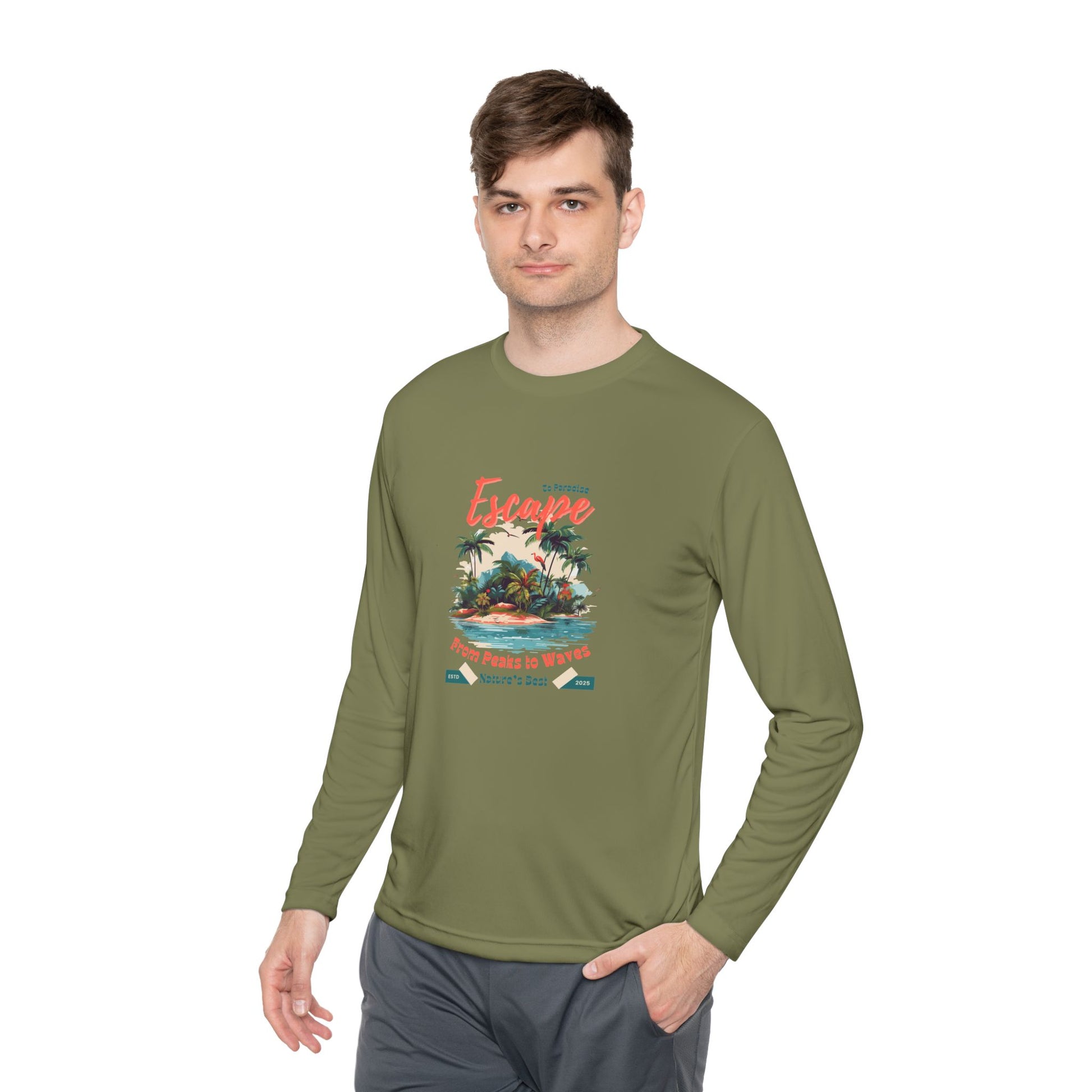 Men's Long Sleeve Tee - Clix Bazaar