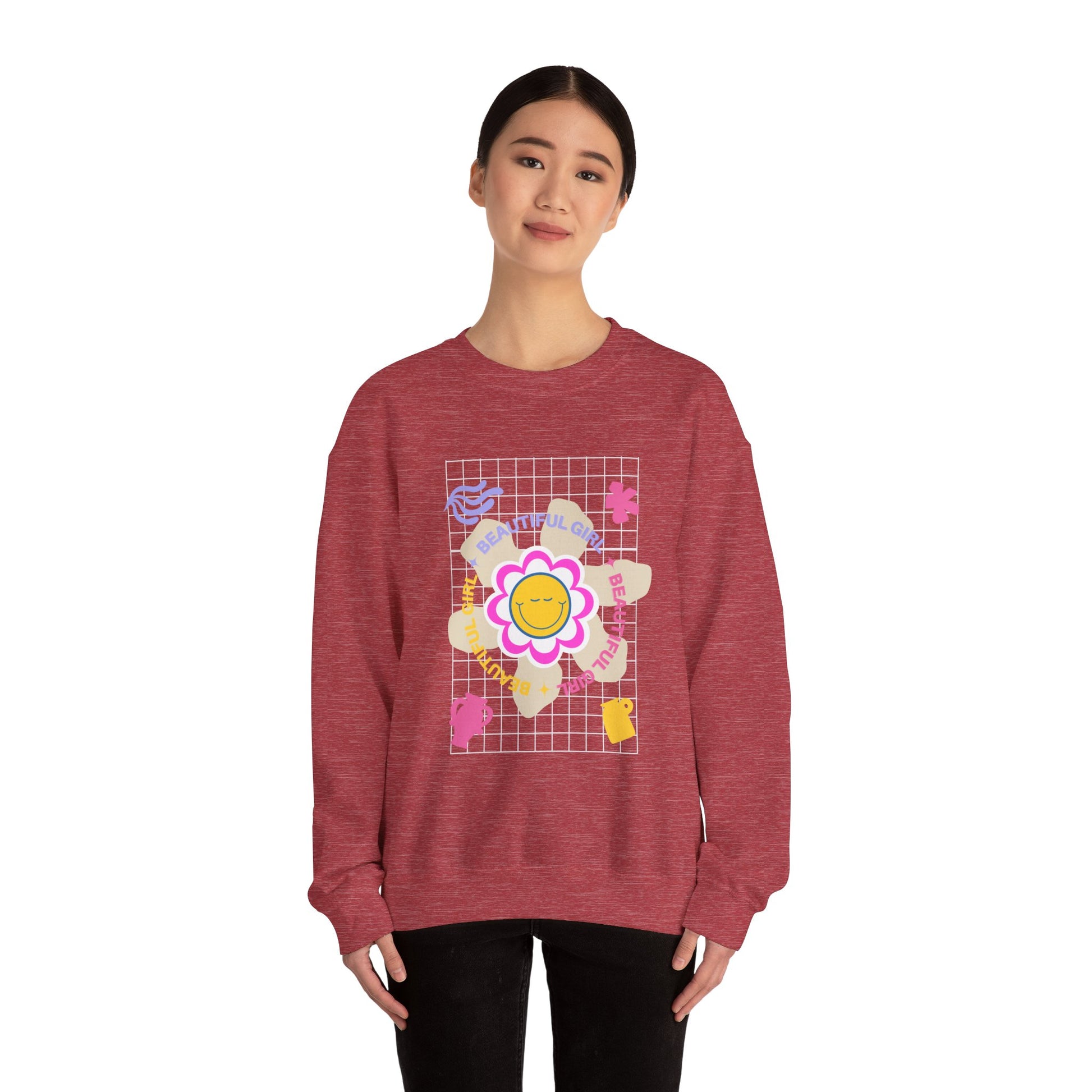 Women's Heavy Blend™ Crewneck Sweatshirt - Clix Bazaar