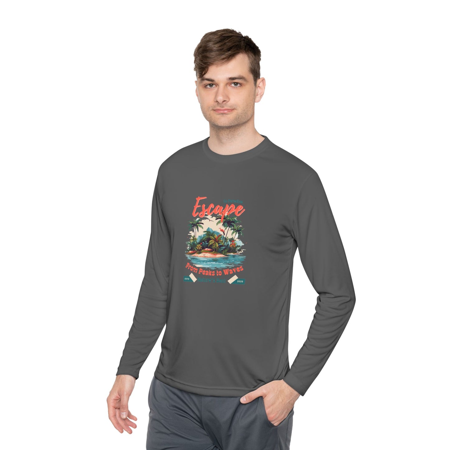 Men's Long Sleeve Tee - Clix Bazaar