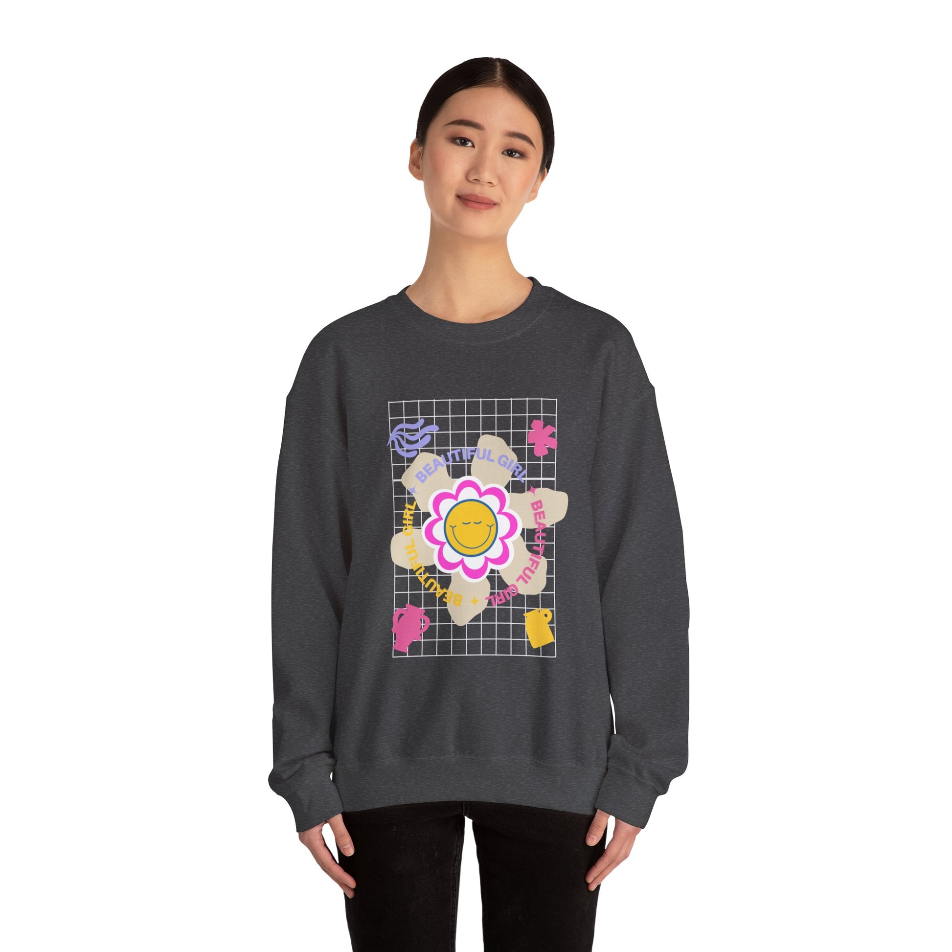 Women's Heavy Blend™ Crewneck Sweatshirt - Clix Bazaar